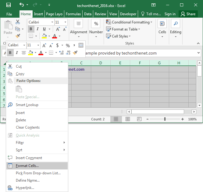 select cell for formula in excel mac